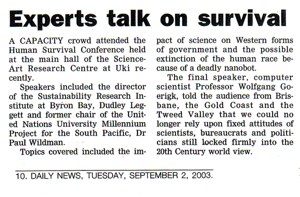 Daily News article