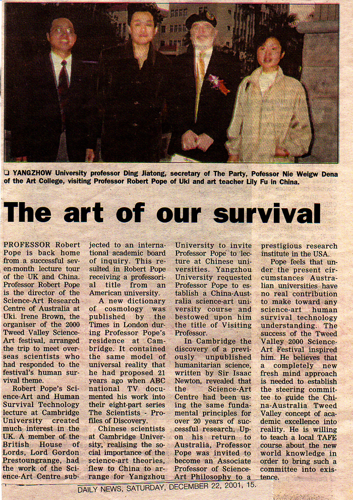 Tweed Times article