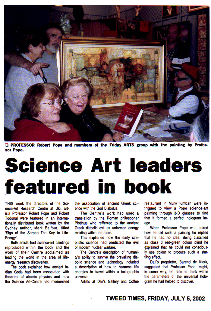 Tweed Times article