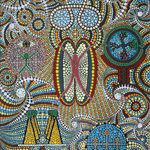 thumbnail image of 'Ethical Electromagnetic Icons of the New Renaissance' painting by Chris Degenhardt