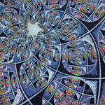 thumbnail image of 'Fractal Evolution' painting by Chris Degenhardt