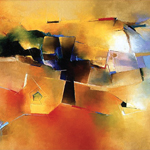 thumbnail image of The Balancing Nous painting by Robert Pope