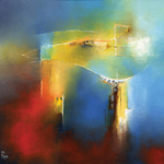 thumbnail image of The Ethical Kantian-Oersted Physics Metamorphosis painting by Robert Pope