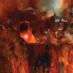 thumbnail image of The Time Door Temple painting by Robert Pope