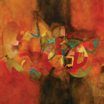 thumbnail image of The Crucible' painting by Robert Todonai