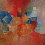 thumbnail image of 'Fractal Time' painting by Robert Todonai